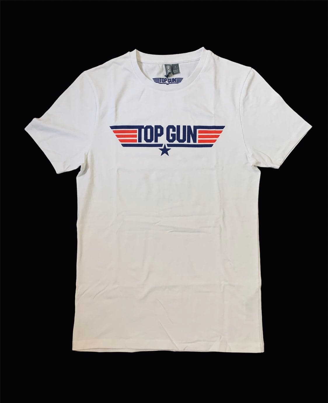 ASOS DESIGN Top Gun slim fit Men's t-shirt Medium