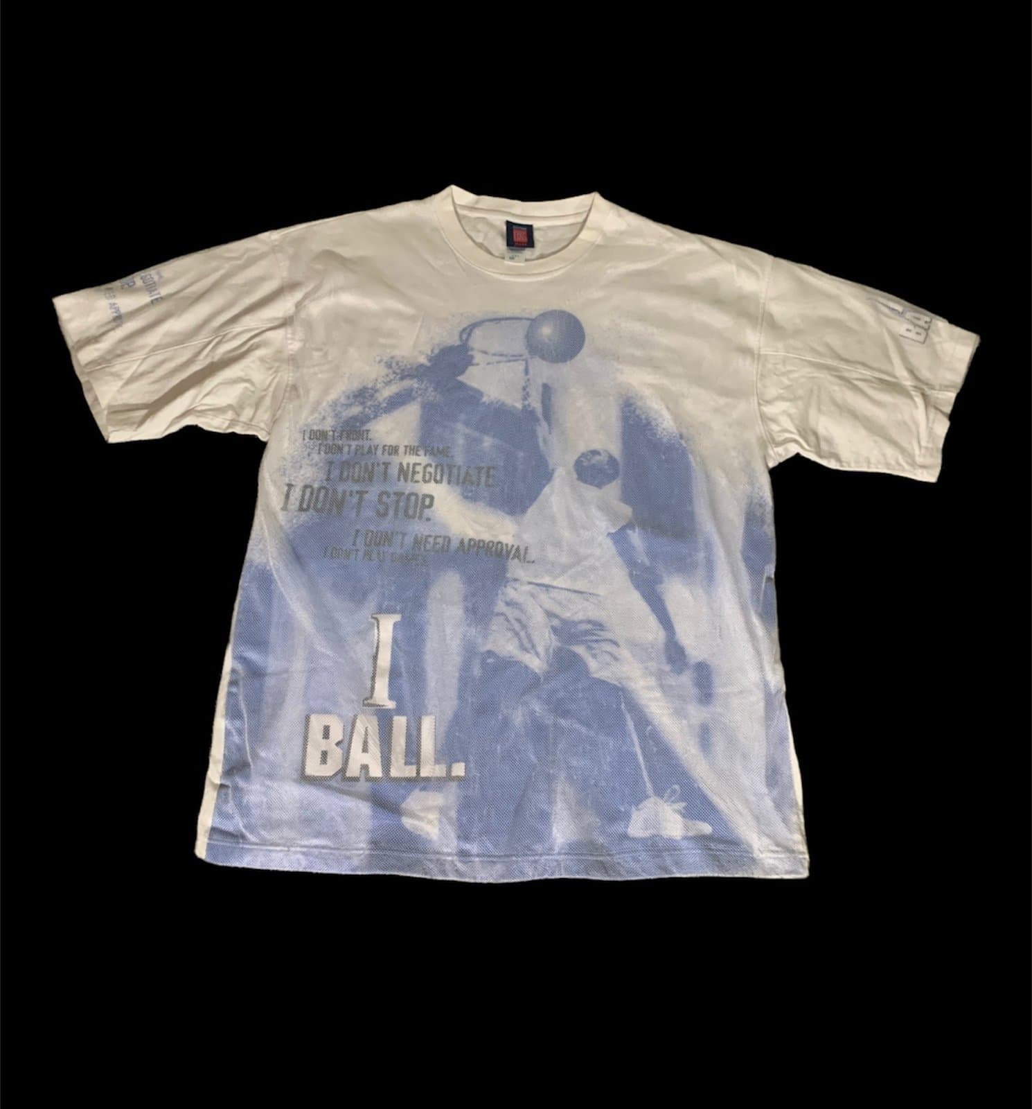 Vintage 90s BoomX Jeans Basketball T-Shirt 2XL