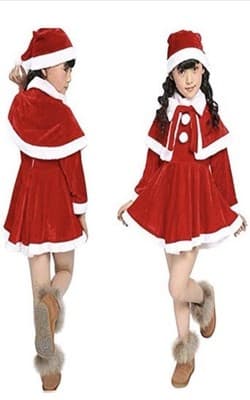 🎄✨ Mrs. Santa Claus Christmas Costume – Girls Size 6–8 ✨🎄