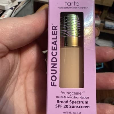 Tarte Babassu Foundcealer Skincare Multitaking SPF 20 Foundation .33oz - 22N NEW