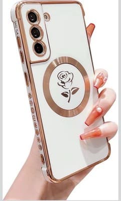 Galaxy S21 FE 5G Rose MagSafe-Compatible Luxury Case