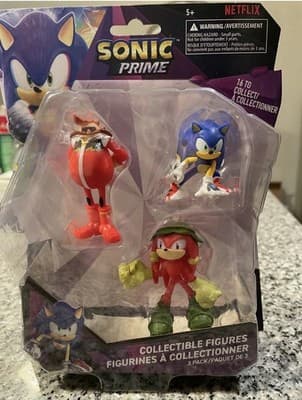 SONIC PRIME COLLECTIBLES 3 PACK, I HAVE OTHER SONIC LISTED AND COMBINE SHIPPING