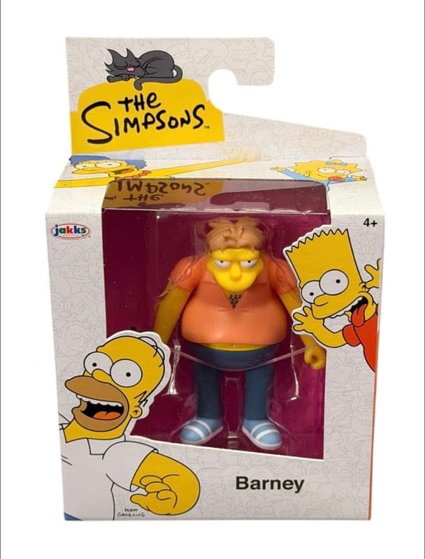 The Simpsons Jakks Pacific Barney Gumble Action Figure