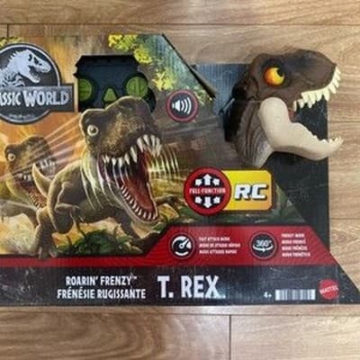 Jurassic World Roarin' Frenzy T. Rex RC Remote Control Dinosaur