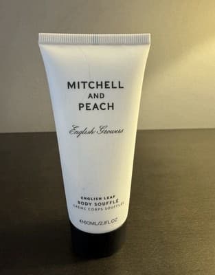 Mitchell and Peach English Leaf Body Souffle Full Size 60 ml 2 oz NEW