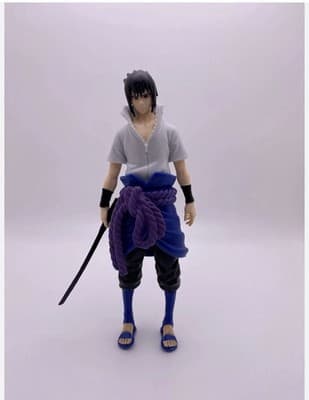 Naruto Uchiha Sasuke PVC Action Figure Collectible Loose Anime Manga(no Sword)