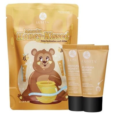 Luseta Manuka Honey Shampoo &Conditioner Set Hydrating Moisturizing HairCare New