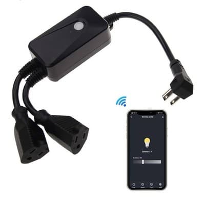 🔌 Smart Plug-in Dimmer (Alexa/Google Compatible)