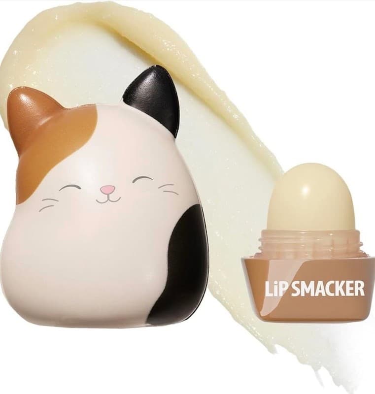 Lip Smacker Squishmallows Cam the Cat Vanilla Lip Balm, 0.2 oz