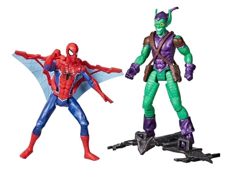 Marvel Epic Hero Series Spider-Man vs Green Goblin Action Figure 2-Pack with Acc