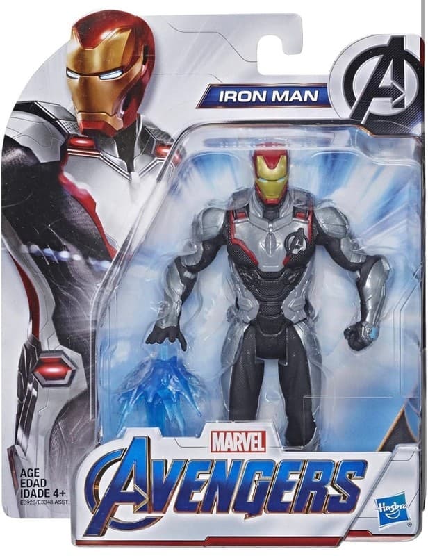 Marvel Avengers Endgame Iron Man 6-Inch Action Figure Team Suit
