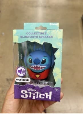 NEW Disney Stitch Bluetooth Speaker – Collectible Bitty Boomers | Loud Sound