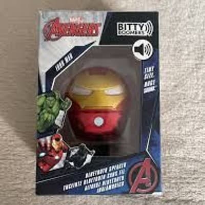 Bitty Boomers Marvel Avengers Iron Man 2" Portable Bluetooth Speaker