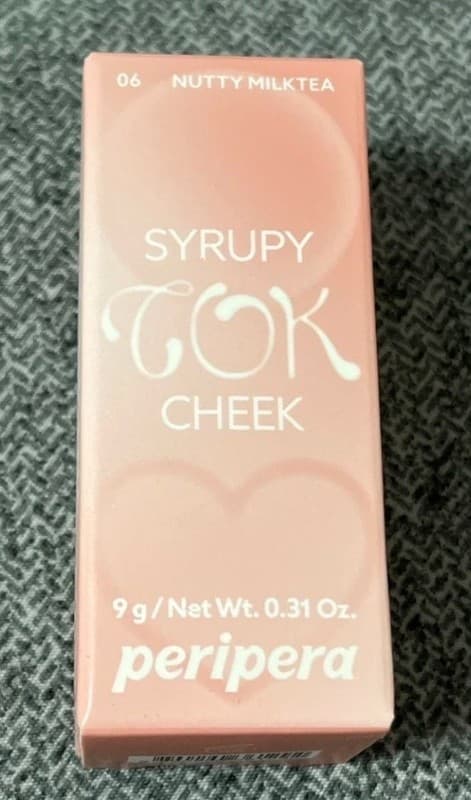 Peripera Syrupy Tok Cheek Liquid Blush 06 Nutty Milktea