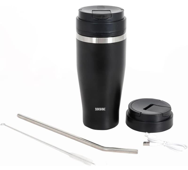 3UNSHINE Portable Electric Blender and Travel Mug 28oz