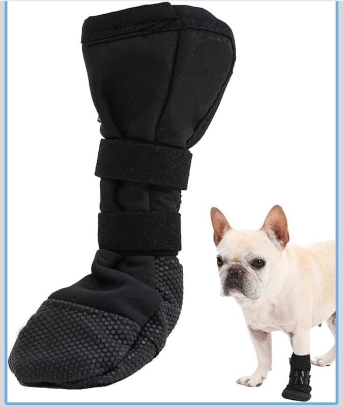 Ubxvamm Dog Paw Wound Recovery Boot - Breathable Anti-Lick Protector for Injured