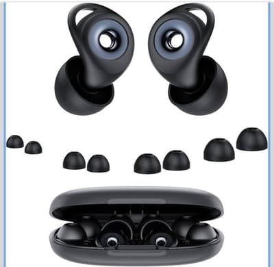 Ear Plugs for Sleeping Noise Cancelling, Reusable Silicone Earplugs for Sleeping
