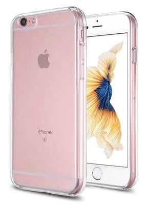 For Apple IPhone 6 / 6S / 6 Plus / 6S Plus Clear Rubber TPU Cover Phone Case