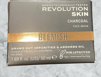Revolution Skincare Charc Face Mask – Blemish Control | 50ml | Vegan & PETA Ap