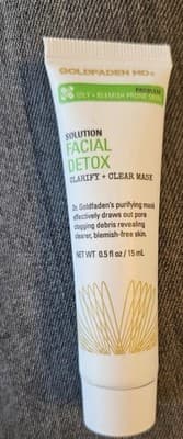NEW Goldfaden MD Facial Detox Clarify + Clear Mask – 0.5 oz