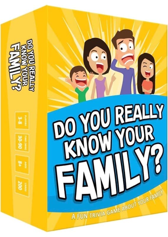 Do You Really Know Your Family? Fun Family Trivia & Challenge Card Game
