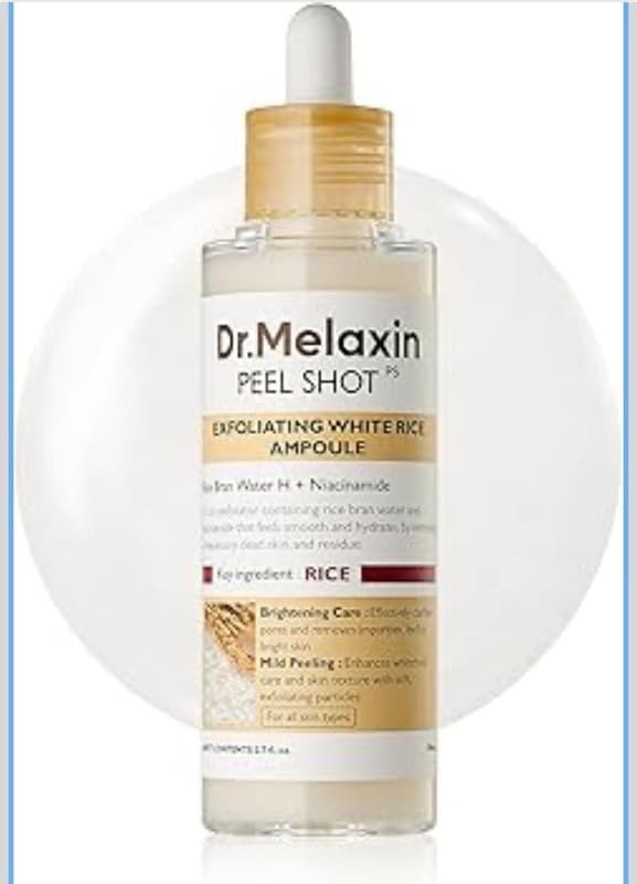 Dr.Melaxin Peel Shot Exfoliating White Rice Ampoule 80ml