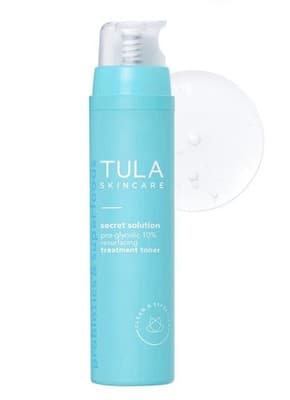 Tula Skincare Get Toned Pro-Glycolic 10% Resurfacing Toner 0.5oz 15ml Travel New