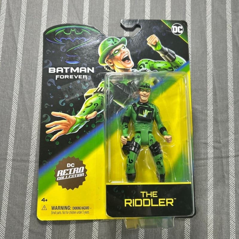 Spin Master DC Retro Collection Batman Forever The Riddler Action Figure