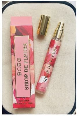 BCBG SIROP DE FLEURS Eau De Parfum Spray 0.34 fl oz New Sealed Fresh New Scent