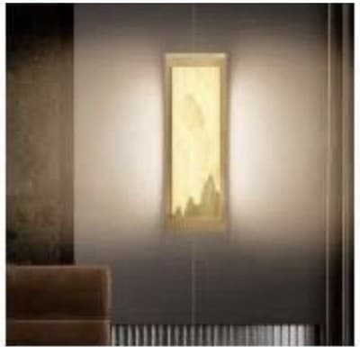 Hyunbae Alabaster Wall Sconces Brass Gold 3000K Warm Lighting