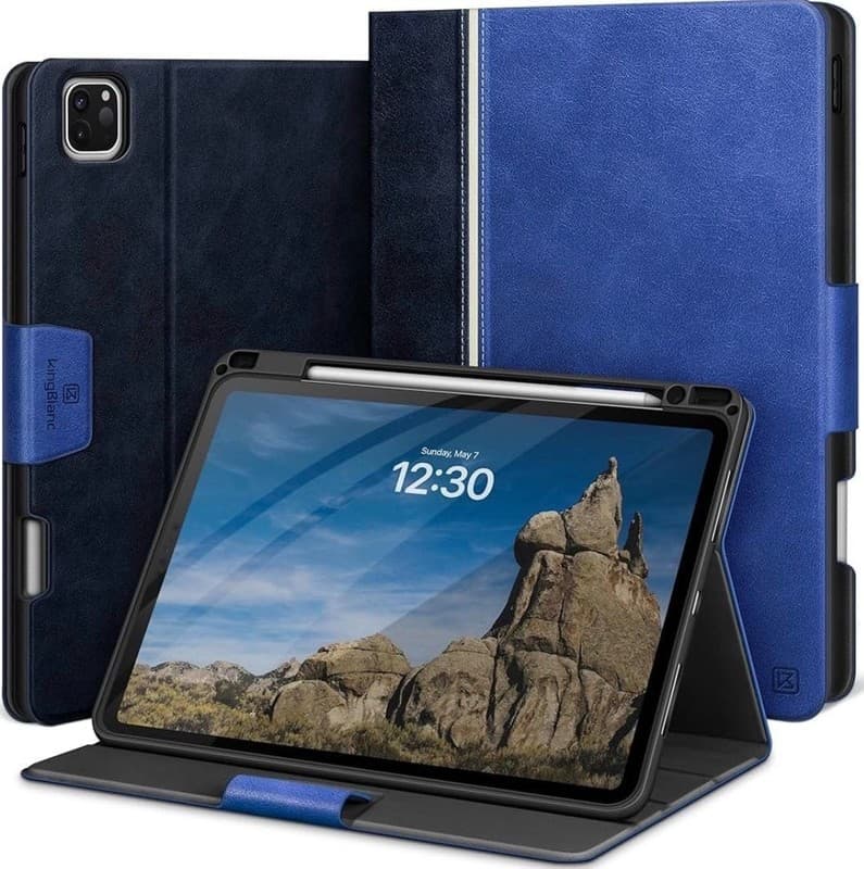 KingBlanc Vegan Leather Case for iPad Pro 11-inch (M4/M5) 2024/2025