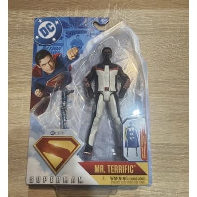DC Comics Superman Mr.Terrific Action Figure 6"