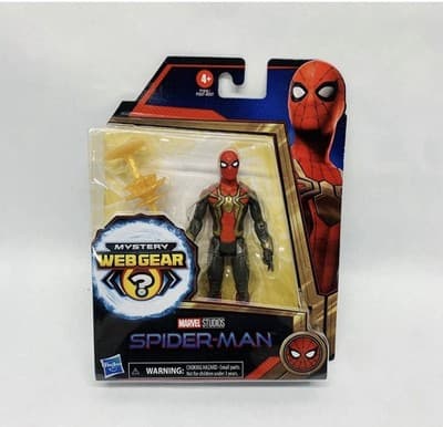 🕷✅ Hasbro Marvel Mystery Web Gear Integrated Suit Spider-Man 6" Action Figure