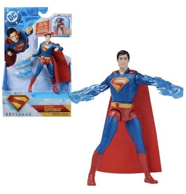 DC Comics, SUPERMAN, Green Lantern, Epic Strike Action Figure, 15-cm Tall, Authe