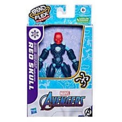 Hasbro Marvel Avengers Bend and Flex Missions Red Skull Action Figure