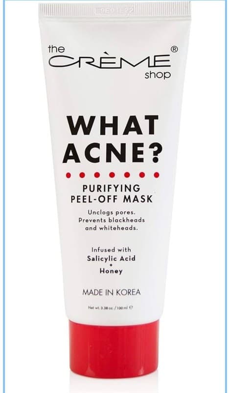 The Crème Shop What Acne? Purifying Peel-Off Mask, 3.38 oz