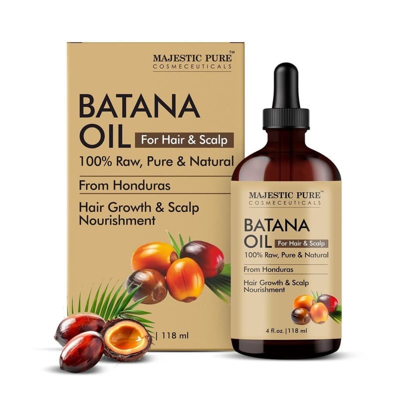 Majestic Pure Batana Oil for Hair & Scalp, 4 fl oz