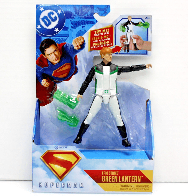 Spin Master DC Comics Superman Epic Strike Green Lantern 6-Inch Action Figure