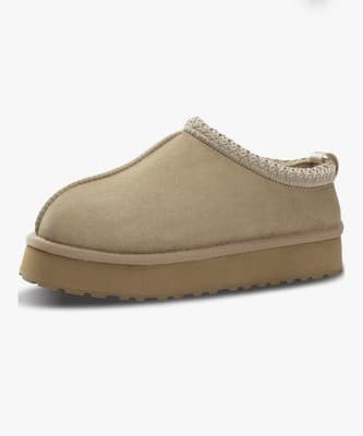 Gohom Platform Slippers / Mini Boots for Women Size 10