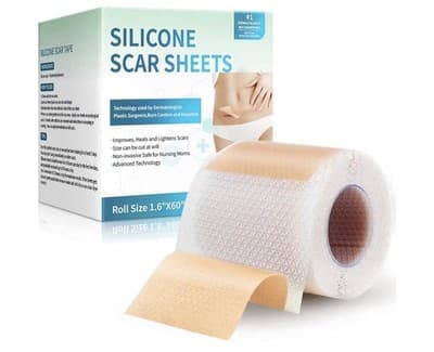 ⭐ Silicone Scar Sheets – Professional Medical-Grade Scar Tape ⭐