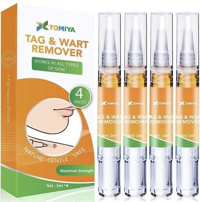 ✨ Tomiya Skin Tag & Wart Remover – 4 Pack (3ml Each)