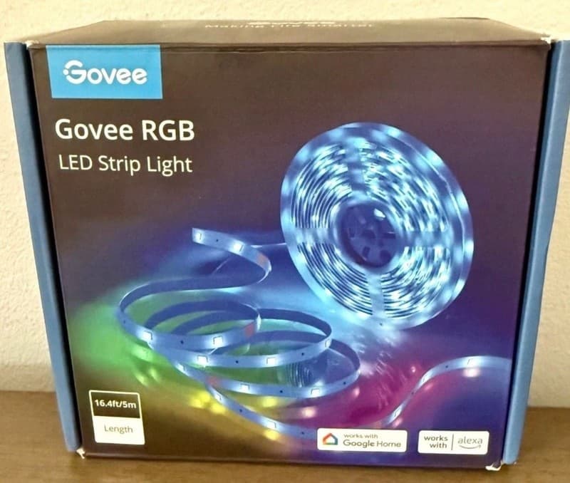 Govee RGB LED Strip Light 16.4ft/5m Model H6159