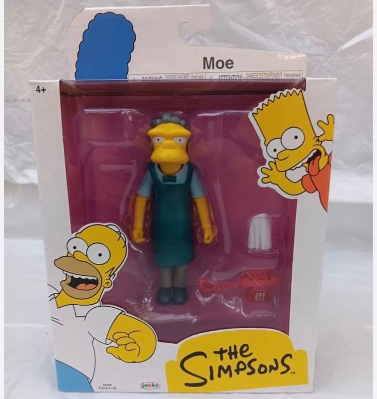 The Simpsons Wave 2 Moe Szylak 5 Action Figure Jakks Pacific - ,
