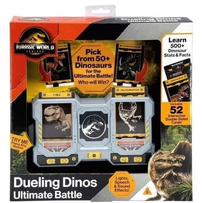 Jurassic World Rebirth Dueling Dinos Ultimate Battle Interactive Game