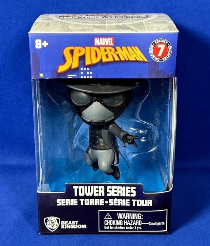 Beast Kingdom Marvel Spider-Man Tower Series Spider-Man Noir Figure