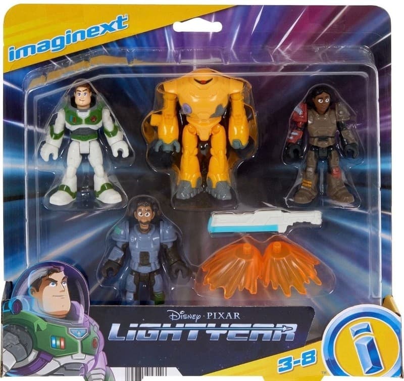 Imaginext Disney Pixar Lightyear Mission Team Figure 4-Pack