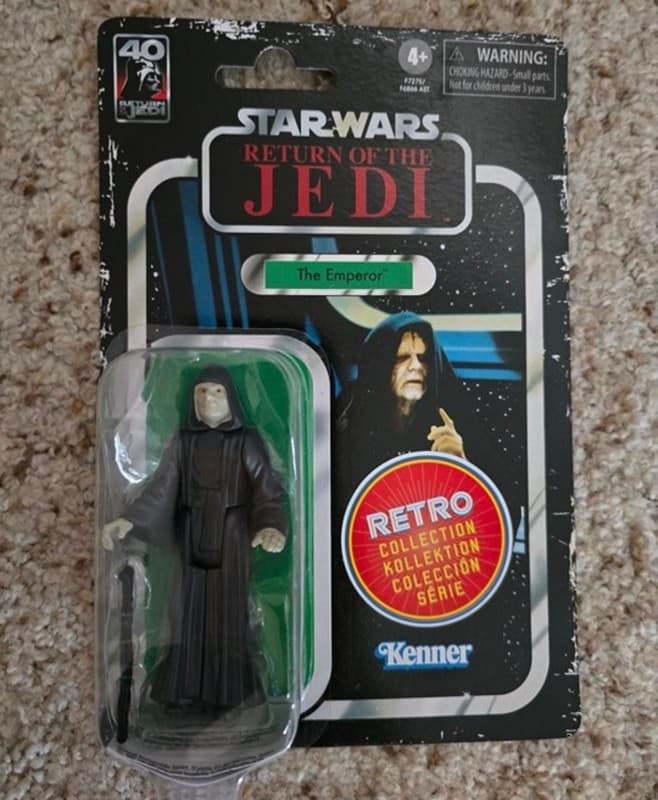 Star Wars Retro Collection The Emperor Return of the Jedi Action Figure
