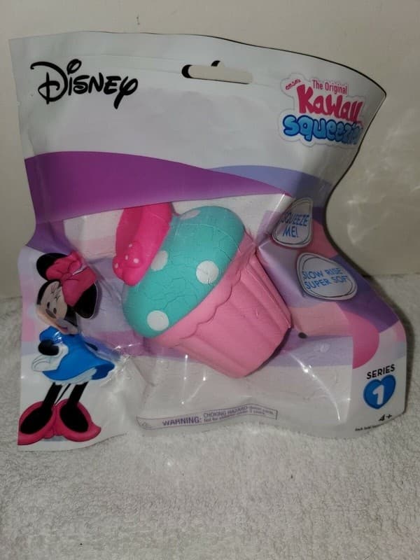 Disney Minnie Mouse The Original Kawaii Squeezies Series 1 Cupcake Squishy