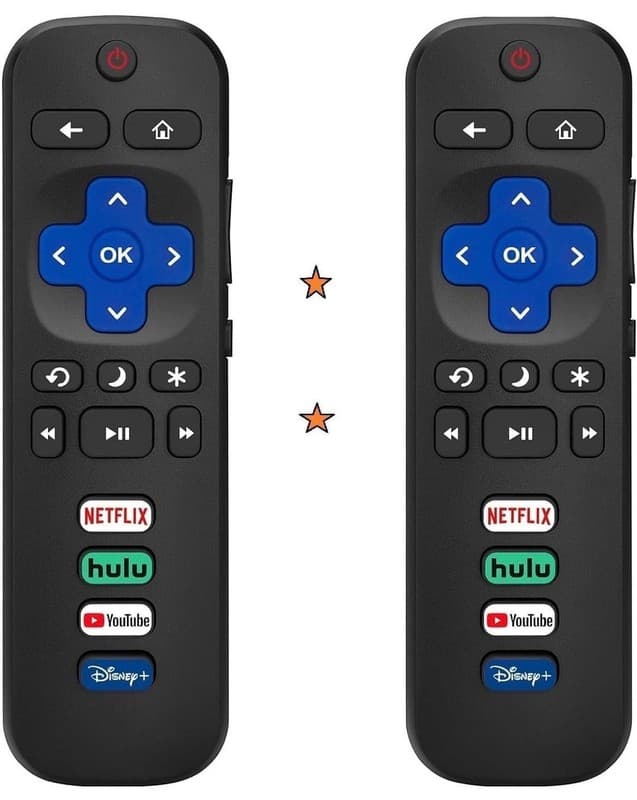 Universal Infrared Replacement Remote Control for Roku TV