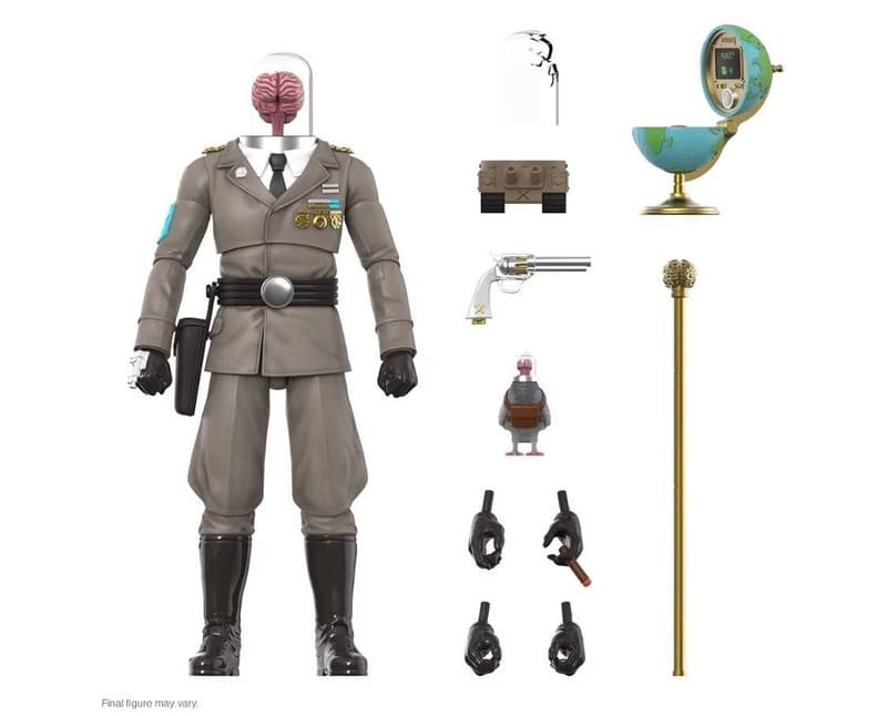 Super7 The Worst ULTIMATES! Wave 3 Cortex Commander 7-Inch Action Figure